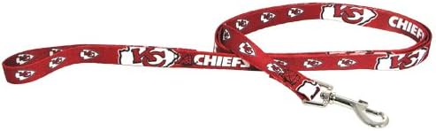 Hunter Mfg NFL Kansas City Chiefs Pet Lead, Small, Team Color