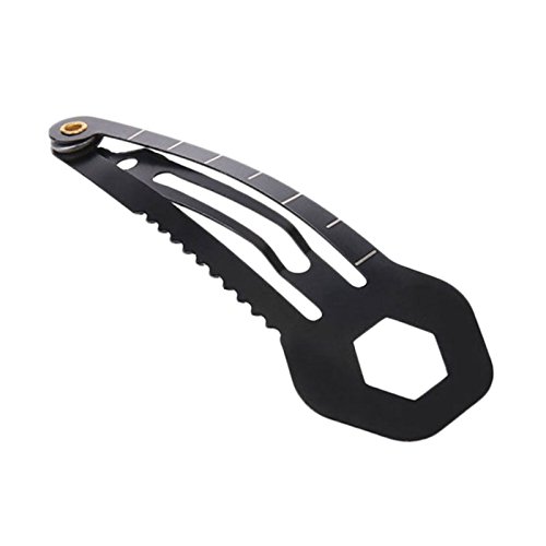 Preisvergleich Produktbild LecimoMini Haarspange Frauen Selbstverteidigung Werkzeug Multifunktions Edelstahl Haarnadel Überlebenswerkzeug