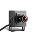 Produktbild Revotech® - Fisheye HD 1920 x 1080P 2.0MP Innenraum IP Kamera Mini Typ Sicherheit Metall Kamera ONVIF P2P CCTV Kamera (I706-3 Schwarz)