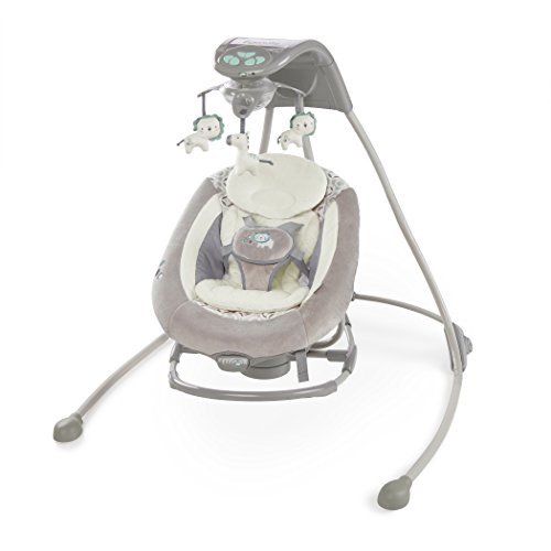 Ingenuity 10076 InLighten Cradling Swing and Rocker – Orson - 3