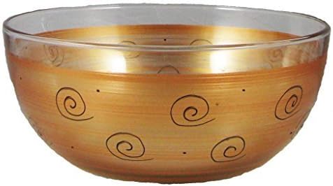 Golden Hill Studio Curl Bowl, 11, Gold by Golden Hill Studio