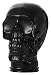 Produktbild Ritzenhoff & Breker Deko Kopf Skull, Glas, Schwarz, 27 cm hoch