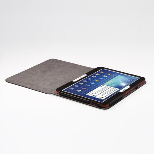 Tasche für Samsung Galaxy Tab 4 10.1 Hülle Case Cover Schutz schwarz Pen Folie - 2