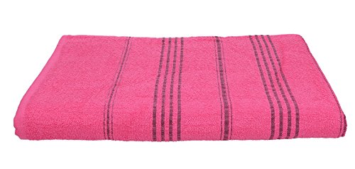 Betz Badetuch XXL Strandtuch LINES 100% Baumwolle verschiedene Farben Größe 90 x 180 cm Farbe fuchsia - 2