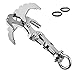 Produktbild Eizur Edelstahl Grappling Hook Schwerkraft Haken, Multi Funktions Taktisches Werkzeug für Leben im Freien