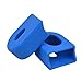 Produktbild Bescita Neue Mountain Bike Carbon Fiber Fixed Gear Pedal Crank Schutzfolien Case Protector Abdeckkappe (blau)