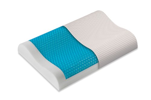 Badenia 3841853108 Bettcomfort, Irisette Gel-Nackenstützkissen mit Viscoschaumkern - 2