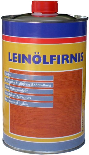 Wilckens Leinölfirnis harzfrei, seidenglänzend, farblos, 1 Liter 16907311060