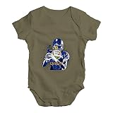 TWISTED ENVY Baby Mädchen (0-24 Monate) Body Gr. 18-24 Monate, Khaki