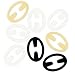Nestling® Pack of 8 Women's Smart Perfect Bra Strap Away Hide Racer Back Clips Round Shape, Multi Colors