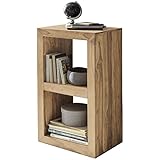 Modernes freistehendes Regal aus massivem Holz - Individuell einsetzbar