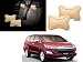 Autopearl - Premium Make Beige Dots CV Car Neck Rest Pillow For - Toyota Innova Crysta RS.489.00