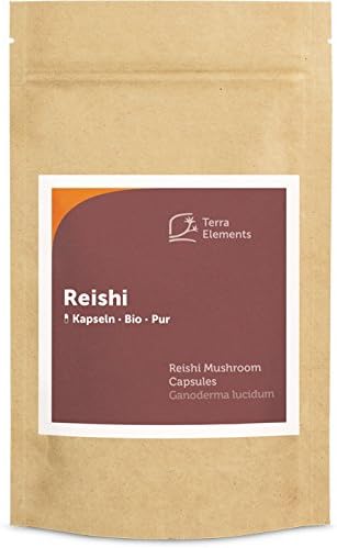 Organic Reishi Capsules (400 mg, 150 caps)