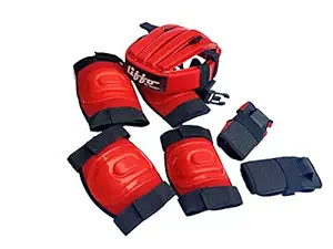 Liffo  Kids Protective Skating Guard Kit (Multicolour , Medium - 4 in 1 , SG-1 , 6 -12 Years),