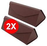 PERFECTO PARA TODO TIPO DE GAFAS Y USOS - Esta funda está diseñada para la mayoría de gafas. Es ideal para lentes de todos los tamaños. Muy práctica para gafas de sol, de lectura, de natación, deportivas, de protección, y muchas más. También podrás utilizarla para guardar maquillaje, auriculares, cosméticos, lápices, monedas y otros objetos pequeños.