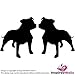 Produktbild Staffy Staffordshire Bull Terrier Hund Auto Van Fenster Bike Aufklebers SBD11 by Inspired Walls®
