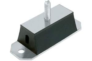 LEM Select Silent Bloc rectangulaire Male 60X165 à Fixer - M12