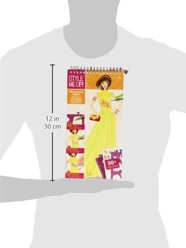 Imagen 9 de Four Trading B.V. Style me up 1461 - Cuaderno de diseño de moda, modelo trajes de noche [importado de Alemania]