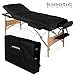 Produktbild Kinetic Sports MB03 Massageliege Schwarz 3-Zonen inklusive Tragetasche