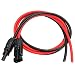 Produktbild ExcLent 3,5 FT Black MC4 10AWG MC4 Solar Stripping Cable Connector Male Female Plug