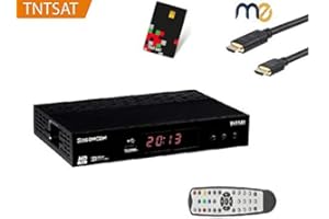 HDME terminal satellite tntsat sagem+cable hdmi vendu avec carte tntsat