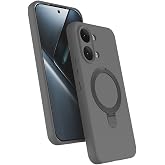 Coverzone Xiaomi Poco X8 Pro Max ile uyumlu Kılıf MagSafe ile uyumlu Z-Samara Kapak Wireless Şarj &Ouml;zellikli Stand Olabilen Po