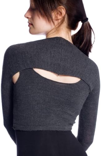 Bubble Gum Pink Extra Large Stretch Knit Shrug KD dance New York Designed For Dancers By Dancers Complete Freedom of Movement Warm Crisp Sharp Lines For Dance Made In USA