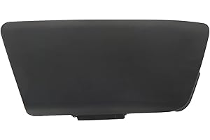 KIMISS Front Bumper Tow Hook Cover Cap, Car Tow Hook Cover Cap Square Black Replacement for Vauxhall Zafira B 2008‑2014