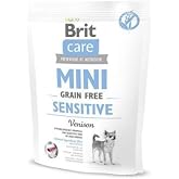 Brit Care Sensitive, Minik Irk - Hassas K&ouml;pekler İ&ccedil;in, Tahılsız, Hipoalerjenik Geyik Etli Kuru Mama, 2 kg