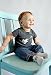 Baby Emporio - Baby Boy Tights - Soft Cotton with Shoe Look and Anti Slip Soles - 6-12 Months (Grey)