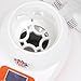 Mebby Baby Bottle and Food Warmer for Home with LCD Screen (White and Orange)