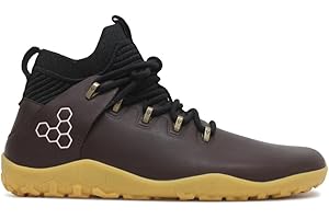 VIVOBAREFOOT Magna Leather FG, męskie skórzane i wełniane buty trekkingowe z podeszwą Barefoot