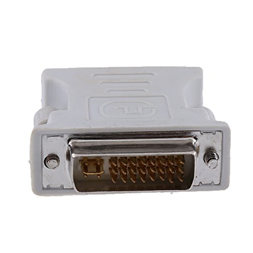 Gazechimp DVI-D (24 + 1 Pin) auf VGA-Buchsensteckeradapter Female Connecter Adapter - 6