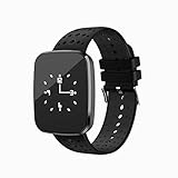 Fitness Tracker mit Herzfrequenz, TKSTAR Touchscreen IOS & Android Smart Watch Bluetooth Wasserdicht Schwimmen Smart Uhr Fitness Armband Uhr JUV6 (Schwarz)