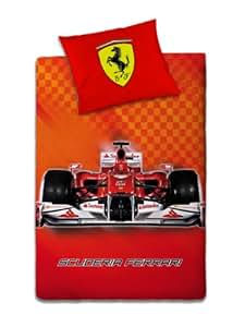 Original Scuderia Ferrari Bettwäsche 140x200 Öko Tex Standard 100