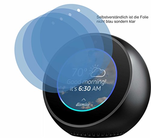 Preisvergleich Produktbild 4x ANTIREFLEX matt Schutzfolie für Amazon Echo Spot Displayschutzfolie Bildschirmschutzfolie Schutzhülle Displayschutz Displayfolie Folie