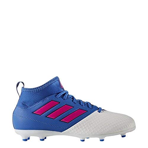 adidas Kid's ACE 17.3 Firm Ground BA9232 Football Boots, Blue/Red/White, Size UK 5.5