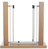 Impag Türschutzgitter Treppenschutzgitter 73 – 142 cm selbstschließend – zum Klemmen – ohne Bohren EasyStep HIGH + 30 - 2
