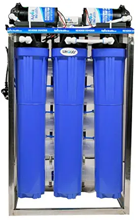 WHOLER 50 LPH Commercial RO Water Purifier Plant with Stainless Steel Rust Free Body