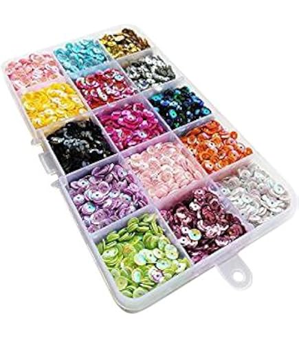 Coffret créatif enfant 6 ans - Loisirs créatifs sequins Coffret créatif enfant 6 ans - Loisirs créatifs sequins