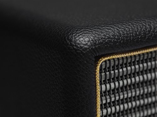 MARSHALL Stanmore - Altavoz compacto (activo, estéreo, 20 W, Bluetooth V4.0 + EDR, entrada óptica, RCA y 3.5 mm), negro