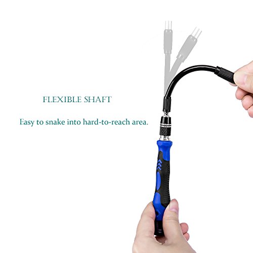 78 PCS Schraubendreher Set, Profi Werkzeug-Set, Reparatur Werkzeug Kit,Magnetverschluss reparatur-tools, Magnetic Austauschbar für Handy, Tablet, PC, Macbook, Uhr etc - 5