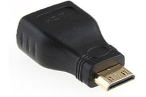 Desconocido Generic PB20586 Adaptateur de câble Mini HDMI HDMI Noir