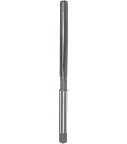 QUARKZMAN Alésoir Machine 18,5 Mm H7 – Alésoir HSS 6 Cannelures Droites, Outil Précision Pour Acier Inox, Métal, Aluminium, Fonte – Tige Ronde