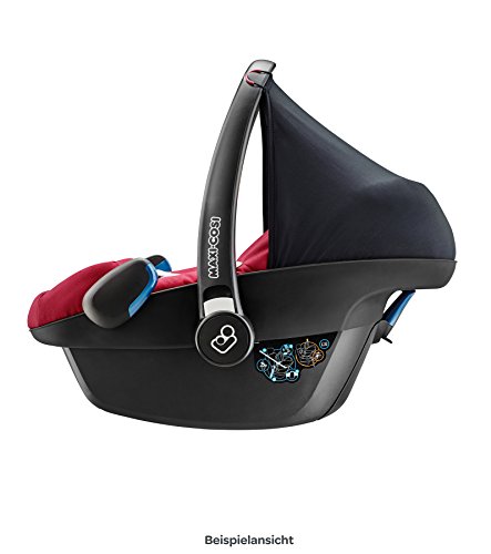 Maxi-Cosi Babyschale Pebble, bis ca. 12 Monate (0-13 kg), ISOFIX-Installation mit Maxi-Cosi Basisstation (separat erhältlich), Innovatives Gurtsystem erleichtert An- und Abschnallen - 4