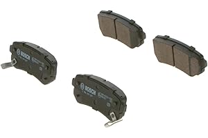 BOSCH AUTOMOTIVE Bosch BP1875 Pastiglie Freno, Asse Posteriore, Certificato ECE-R90, 1 Set di 4 Pastiglie