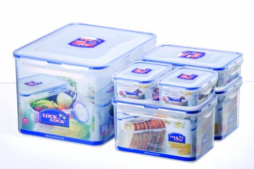 Lock & Lock HPL838SD Set Multifunktionsboxen 6tlg.