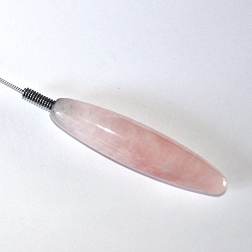Edelstein-Einhandrute Rosenquarz - 2