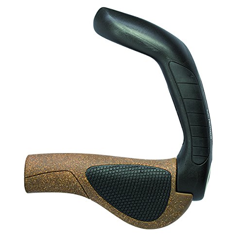 Ergon GP5-L Fahrrad Lenker Griffe Bio Kork Standard, 424 000 75