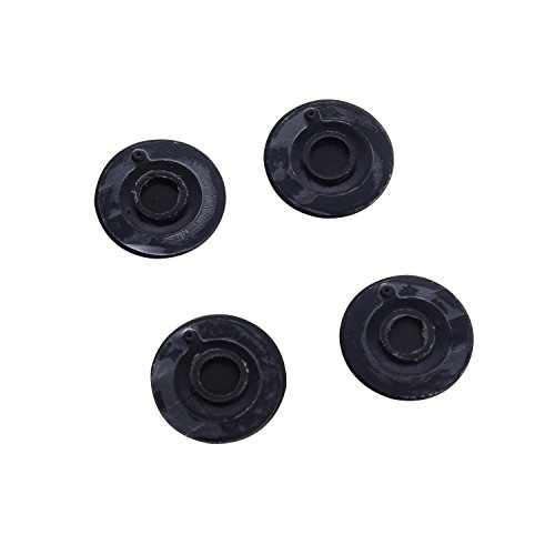 moinkerin 4 Stücke Ersatzfüße Unterteil Gehäuse für Apple MacBook Pro A1278 A1286 A1297 13″ 15″ 17″ Fußpolster Bottom Feet - 2